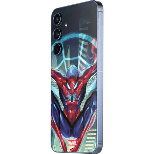 Marvel Spiderman Spiderman Armor MK IV Galaxy A35 5G Skin